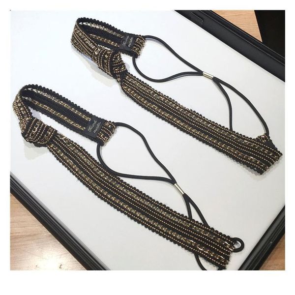 india bohemian gold double row metal chain with beads bow headbands jewelry for women party wedding hair accessories h qylzig
india bohemian gold double row metal chain with beads bow headbands jewelry for women party wedding hair accessories h qylzig