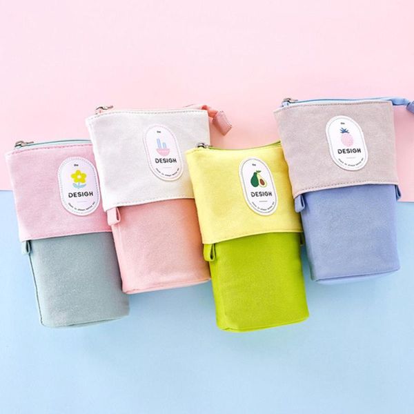 cute candy color multi-function creative pen holder bag canvas pencil box case with zipper retractable bags
cute candy color multi-function creative pen holder bag canvas pencil box case with zipper retractable bags