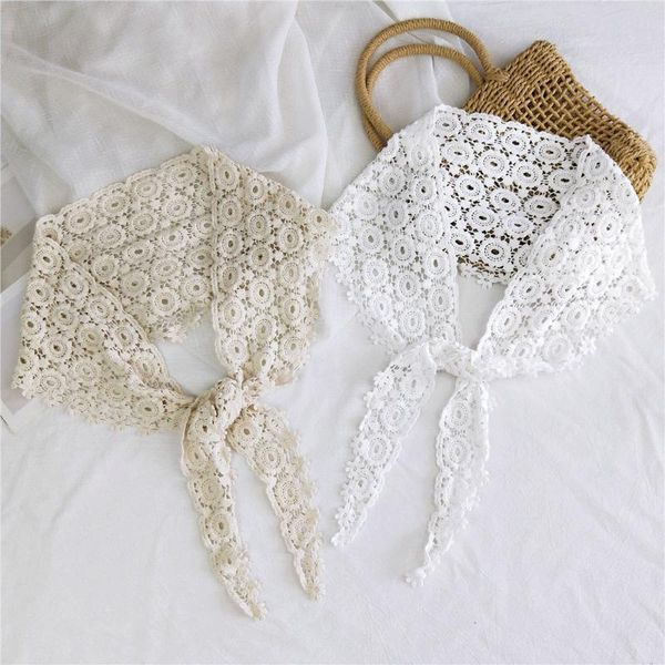 bow ties triangle scarf false shirt collar for women crochet fake collars blouse sweater neckline detachable lace-up decor, Black;gray
bow ties triangle scarf false shirt collar for women crochet fake collars blouse sweater neckline detachable lace-up decor, Black;gray