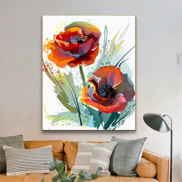 paintings by numbers 40*50 all kinds of flowers rose poppy tulip pictures decorative canvas painting for home new year gift
paintings by numbers 40*50 all kinds of flowers rose poppy tulip pictures decorative canvas painting for home new year gift