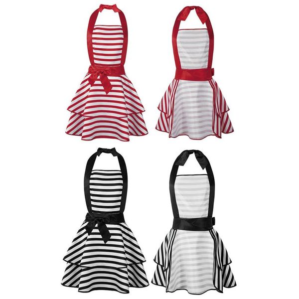 cooking apron for women adjustable lace-up stripe baking apron dress retro garden working cleaning maid aprons kitchen accessory
cooking apron for women adjustable lace-up stripe baking apron dress retro garden working cleaning maid aprons kitchen accessory