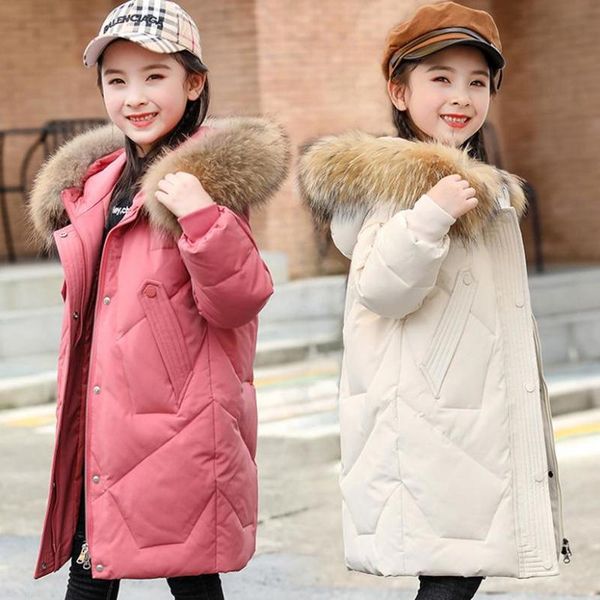 down coat winter jacket for girls children's clothing outerwear overalls 4-13yrs warm clothes kids fur teenage cotton parka, Blue;gray
down coat winter jacket for girls children's clothing outerwear overalls 4-13yrs warm clothes kids fur teenage cotton parka, Blue;gray