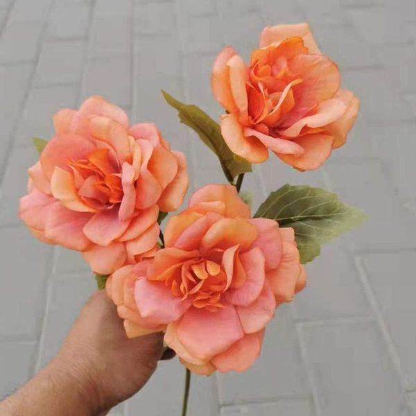 decorative flowers & wreaths 10pcs 3 heads rose silk flower branch for el decor pography props fake roses wedding backdrops home decoration
decorative flowers & wreaths 10pcs 3 heads rose silk flower branch for el decor pography props fake roses wedding backdrops home decoration