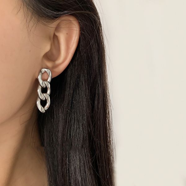 design jewelry heavy metal chain earrings, titanium steel, same fashion earrings for bloggers, Golden
design jewelry heavy metal chain earrings, titanium steel, same fashion earrings for bloggers, Golden