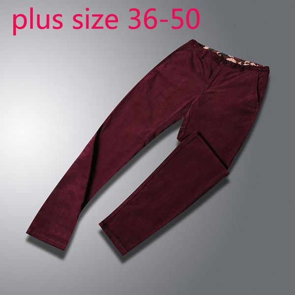 men's pants arrival fashion super large cotton autumn winter thick men casual corduroy straight plus size 36 38 40 42 44 46 48 50, Black
men's pants arrival fashion super large cotton autumn winter thick men casual corduroy straight plus size 36 38 40 42 44 46 48 50, Black