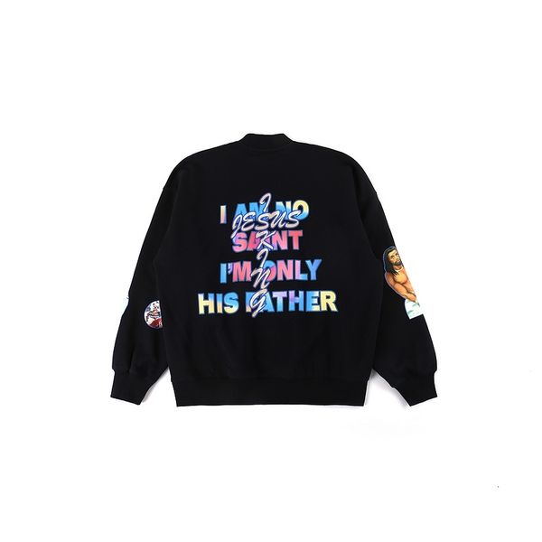 2021 new fw jesus is king kanye west cross printed sweatshirts men women winter fleeces crewneck hoodie i7um, Black
2021 new fw jesus is king kanye west cross printed sweatshirts men women winter fleeces crewneck hoodie i7um, Black