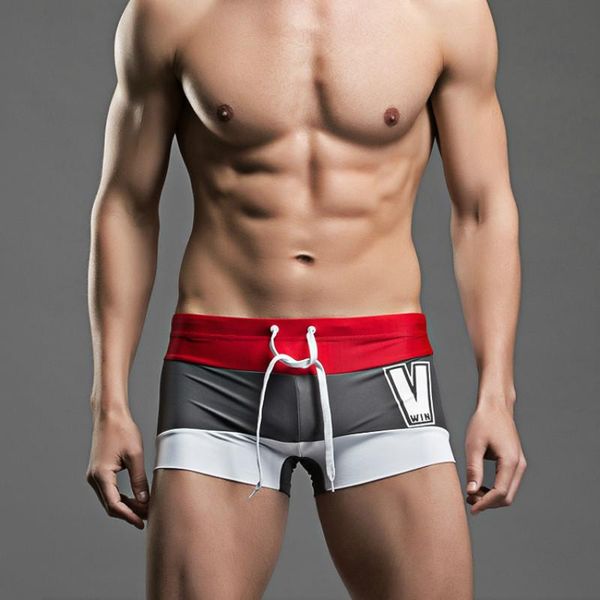 one-piece suits men swimwear trunks men's swim boxer briefs mens swimming shorts patchwork swimsuit gay board sunga zwembroek man m-xxl
one-piece suits men swimwear trunks men's swim boxer briefs mens swimming shorts patchwork swimsuit gay board sunga zwembroek man m-xxl