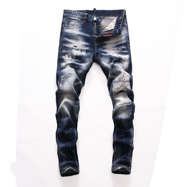 2021 new brand of fashionable european and american mens casual jeans highgrade washing pure hand grinding quality optimization ltd2501, Blue
2021 new brand of fashionable european and american mens casual jeans highgrade washing pure hand grinding quality optimization ltd2501, Blue