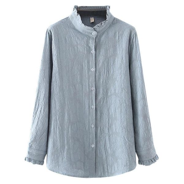 spring/autumn oversize women shirt 2021 fashion casual clothes loose long sleeve loose cotton jacquard blouses, White
spring/autumn oversize women shirt 2021 fashion casual clothes loose long sleeve loose cotton jacquard blouses, White