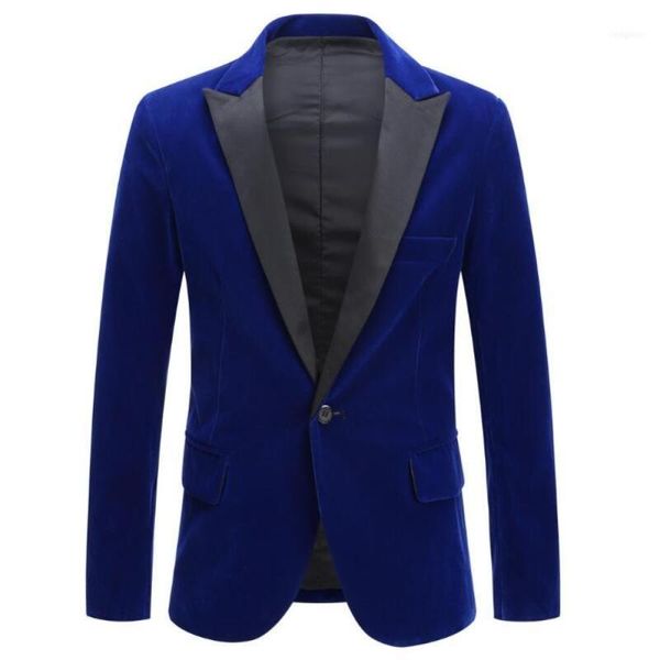 winter british style retro velvet single-breasted blazer fashion man wedding banquet casual jacket1, White;black
winter british style retro velvet single-breasted blazer fashion man wedding banquet casual jacket1, White;black