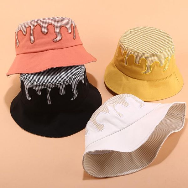 cloches ldslyjr patchwork color bucket hat fisherman outdoor travel sun cap hats for men and women, Blue;gray
cloches ldslyjr patchwork color bucket hat fisherman outdoor travel sun cap hats for men and women, Blue;gray