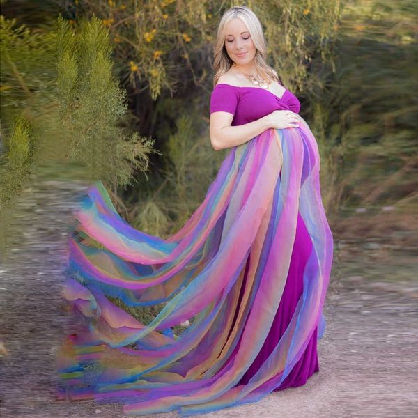 maternity dresses pgraphy props cloth cotton+chiffon shoulder off half round p pregnant women's dress g220602, White
maternity dresses pgraphy props cloth cotton+chiffon shoulder off half round p pregnant women's dress g220602, White