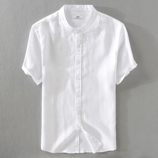 2021 new vero de linho puro gola casual respirvel branca para homens moda camisas blusas masculinas 5 cores camisa z9sf, White
2021 new vero de linho puro gola casual respirvel branca para homens moda camisas blusas masculinas 5 cores camisa z9sf, White