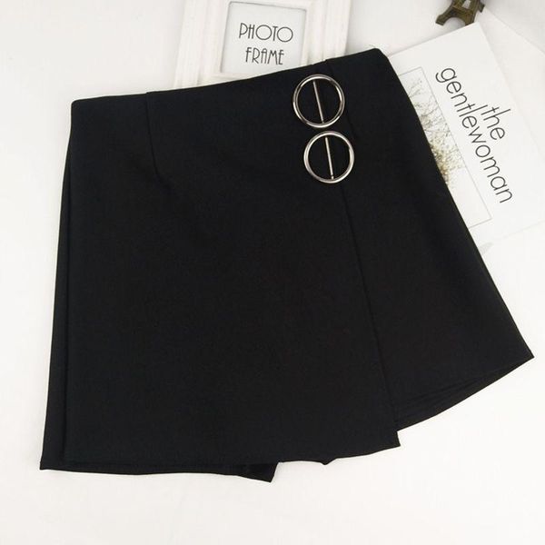 women's shorts women high waist anti-light irregular female short solid color a-line college girl miniskirt autumn winter, White;black
women's shorts women high waist anti-light irregular female short solid color a-line college girl miniskirt autumn winter, White;black