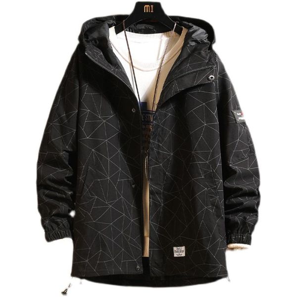 men's jackets 2021 spring loose jacket geometric print hooded casual fashion qt852, Black;brown
men's jackets 2021 spring loose jacket geometric print hooded casual fashion qt852, Black;brown