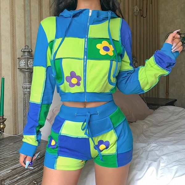 women's jackets y2k floral patchwork zip up green cropped jacket women 2021fall casual long sleeve short coats mujer harajuku overcoats, Black;brown
women's jackets y2k floral patchwork zip up green cropped jacket women 2021fall casual long sleeve short coats mujer harajuku overcoats, Black;brown