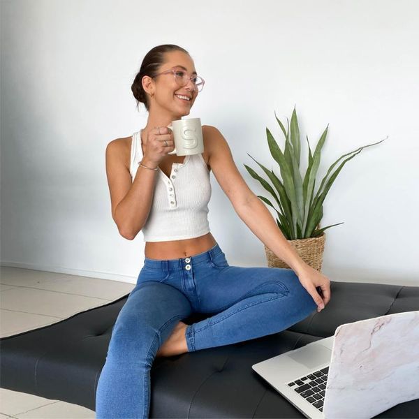 melody petite jeans light blue stretch women's pull on jeggings fashion mid waist jeans push up mujer bulift shaping
melody petite jeans light blue stretch women's pull on jeggings fashion mid waist jeans push up mujer bulift shaping