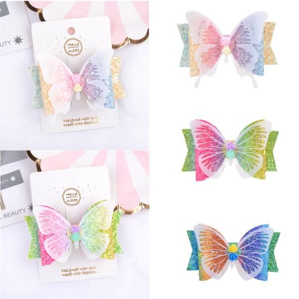 hair accessories 354 inch baby girl sparkling butterfly wings bb gradient shining hairpin flower bow, Slivery;white
hair accessories 354 inch baby girl sparkling butterfly wings bb gradient shining hairpin flower bow, Slivery;white