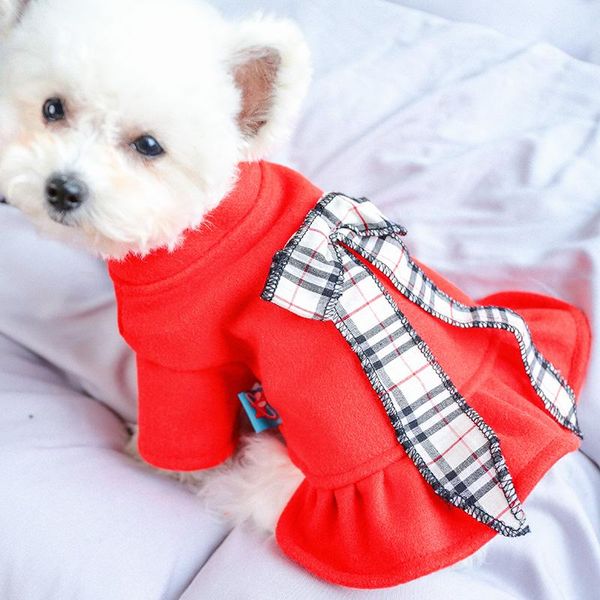 petcircle dog clothes british bowknot red woolen dress fit small dog puppy pet cat all seasons pet cute costume new clothes
petcircle dog clothes british bowknot red woolen dress fit small dog puppy pet cat all seasons pet cute costume new clothes