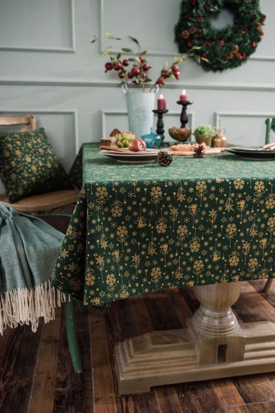 table cloth christmas decoration cotton linen elegant rectangular dining cover nappe noel
table cloth christmas decoration cotton linen elegant rectangular dining cover nappe noel