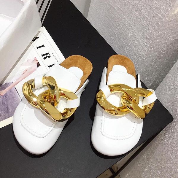 slippers women mules slipper low heels casual slides flip flop round toe arrival brand design gold chain closed slip on shoes 2021, Black
slippers women mules slipper low heels casual slides flip flop round toe arrival brand design gold chain closed slip on shoes 2021, Black