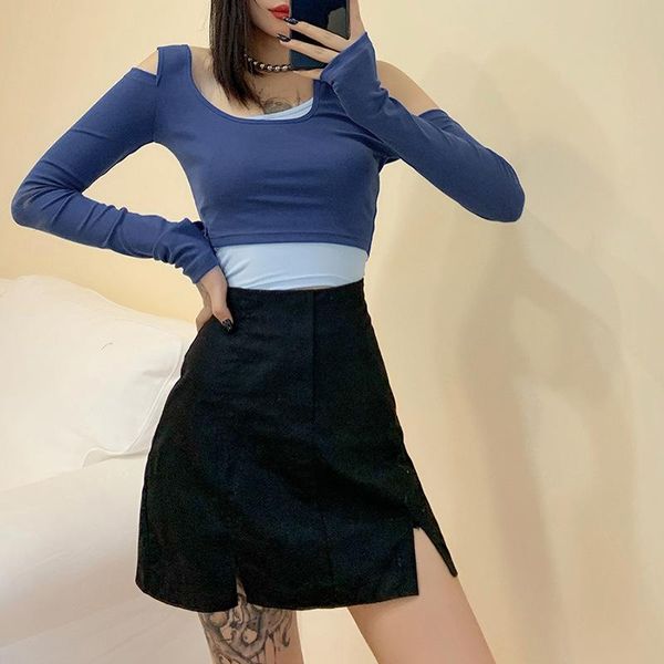 women's t-shirt simple basic cotton t shirt women autumn elegant casual office lady slim elastic wild streetwear 2021, White
women's t-shirt simple basic cotton t shirt women autumn elegant casual office lady slim elastic wild streetwear 2021, White
