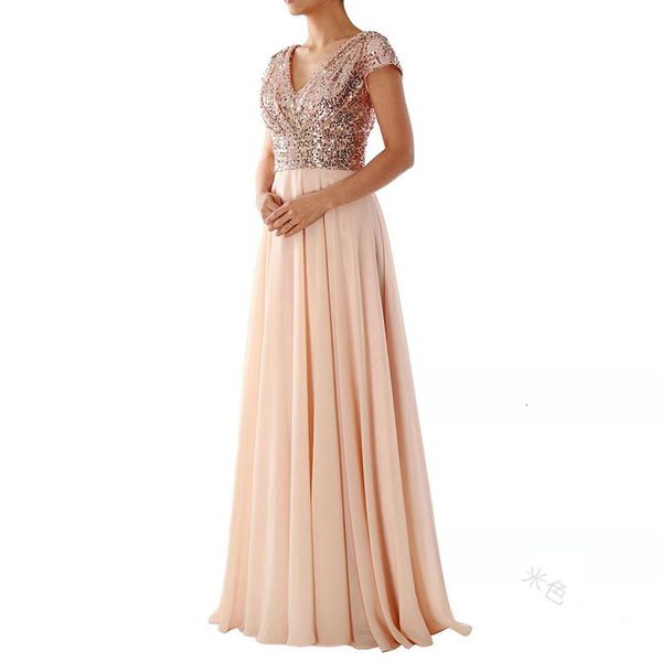 2021 new maxi party long chiffon patchwork high waist pleat sequined deep v neck women celebrated evening occassion event robe glwf, Black;gray
2021 new maxi party long chiffon patchwork high waist pleat sequined deep v neck women celebrated evening occassion event robe glwf, Black;gray