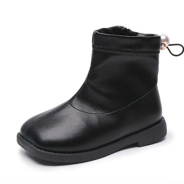boots 2021 autumn soft-soled children' leather crystal warm short comfortable casual fashion for boys and girls, Black;grey
boots 2021 autumn soft-soled children' leather crystal warm short comfortable casual fashion for boys and girls, Black;grey