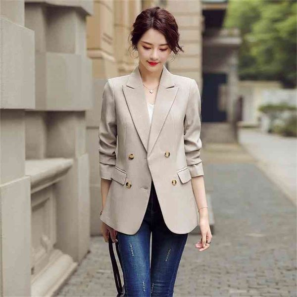 professional women's blazer autumn casual ladies suit jacket office high-quality mid-length 210527, White;black
professional women's blazer autumn casual ladies suit jacket office high-quality mid-length 210527, White;black