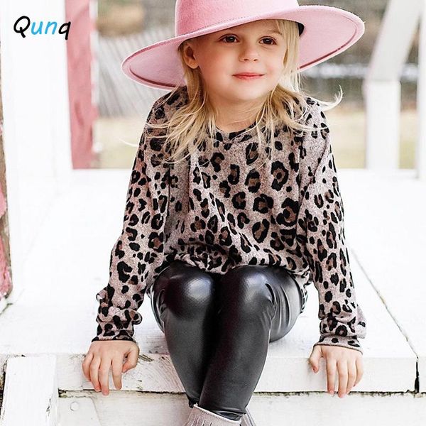 fashion girls clothes set long sleeve leopard shirts black leather pants spring fall kids suits 2 3 4 5 6 year children clothing, White
fashion girls clothes set long sleeve leopard shirts black leather pants spring fall kids suits 2 3 4 5 6 year children clothing, White