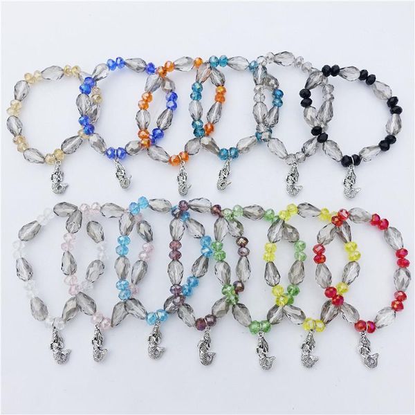 beaded, strands gray water drop crystal beads mermaid bracelet for women jewelry, Black
beaded, strands gray water drop crystal beads mermaid bracelet for women jewelry, Black
