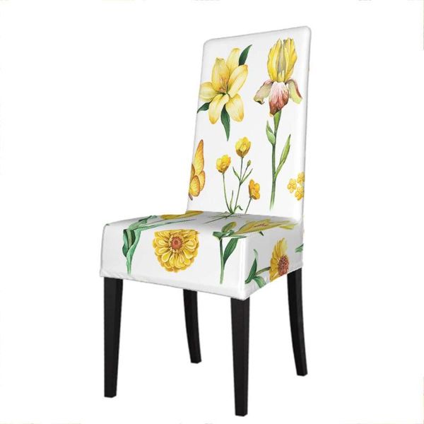chair covers elastic soft spandex cover yellow flower watercolor tulip lily daisy rose restaurant family el party 46*56
chair covers elastic soft spandex cover yellow flower watercolor tulip lily daisy rose restaurant family el party 46*56