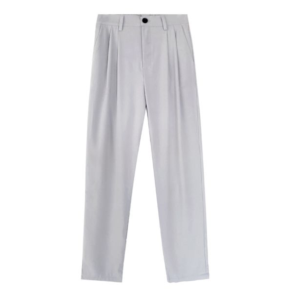 1wang yinxue's self made simple drop feeling straight leisure wide leg trousers for men2021, Black
1wang yinxue's self made simple drop feeling straight leisure wide leg trousers for men2021, Black