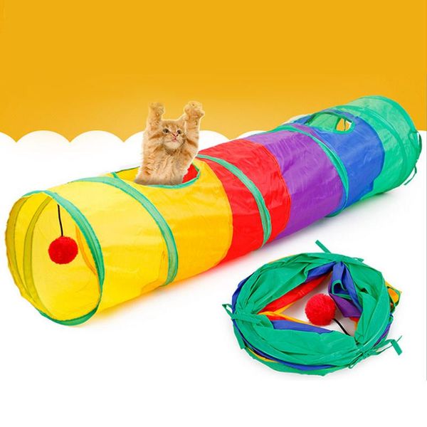 funny pet tunnel cat play rainbown tunnel brown foldable 2 holes cat kitten toy bulk toys cave 115x25cm
funny pet tunnel cat play rainbown tunnel brown foldable 2 holes cat kitten toy bulk toys cave 115x25cm