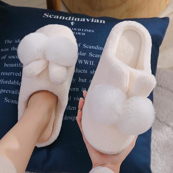 slippers women winter home cartoon ears cute furry plush soft warm cotton men couples floor footwear, Black
slippers women winter home cartoon ears cute furry plush soft warm cotton men couples floor footwear, Black