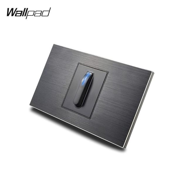 smart home control au us piano 1 gang wall light switch wallpad l3 black aluminum panel 118*72mm1 way 2 push button with led
smart home control au us piano 1 gang wall light switch wallpad l3 black aluminum panel 118*72mm1 way 2 push button with led