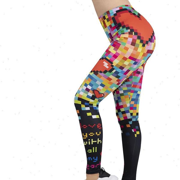 women legging pixel love printing leggins slim high elasticity legins popular fitness leggings female pants drop shipping, Black
women legging pixel love printing leggins slim high elasticity legins popular fitness leggings female pants drop shipping, Black