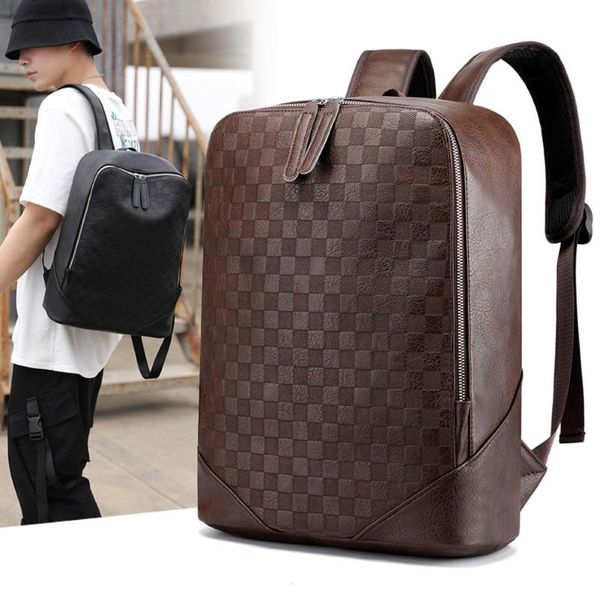 backpack gnwxy fashion men soft pu leather waterprof wearable men's laplarge capacity travel to school bag
backpack gnwxy fashion men soft pu leather waterprof wearable men's laplarge capacity travel to school bag