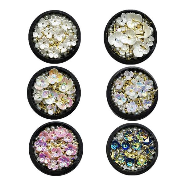 nail art decorations 3d jewelry parts 6 colors decoration rhinestone flower mix resin pearl metal for micked studs, Silver;gold
nail art decorations 3d jewelry parts 6 colors decoration rhinestone flower mix resin pearl metal for micked studs, Silver;gold
