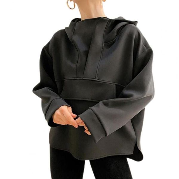 women's hoodies & sweatshirts 2021 fashion women oversize asymmetric hem solid black white autumn sweatshirt loose streetwear hooded pu
women's hoodies & sweatshirts 2021 fashion women oversize asymmetric hem solid black white autumn sweatshirt loose streetwear hooded pu