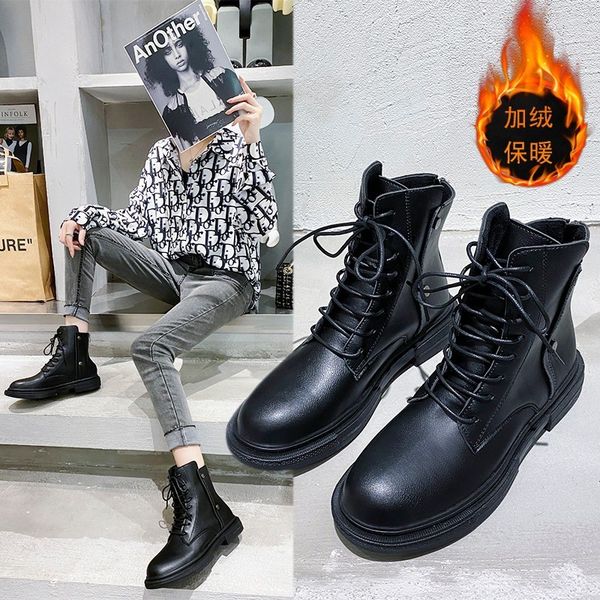 martin british style 2021 autumn winter short fashion ins net red fairy thin boots, Black
martin british style 2021 autumn winter short fashion ins net red fairy thin boots, Black