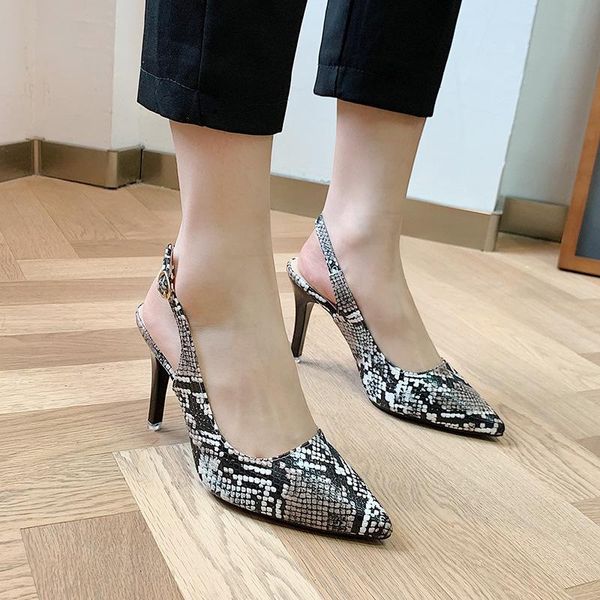 2021 summer open shoes heel all-match leopard sandals suit female beige comfort print girls high new low fashion stiletto pointe, Black
2021 summer open shoes heel all-match leopard sandals suit female beige comfort print girls high new low fashion stiletto pointe, Black