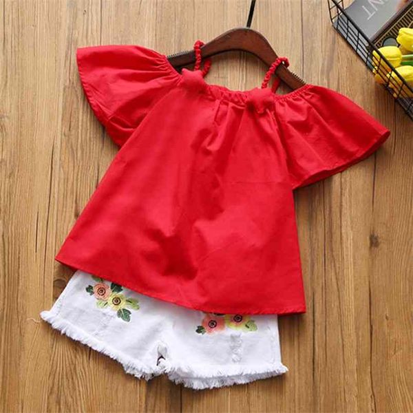 girl clothing baby clothes flower short 2pcs kids summer suit children's costumes 210528, White
girl clothing baby clothes flower short 2pcs kids summer suit children's costumes 210528, White