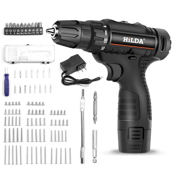 professiona electric drills 15nm handheld lithium battery drill rechargeable screwdriver drilling mounting screws double speed hand
professiona electric drills 15nm handheld lithium battery drill rechargeable screwdriver drilling mounting screws double speed hand