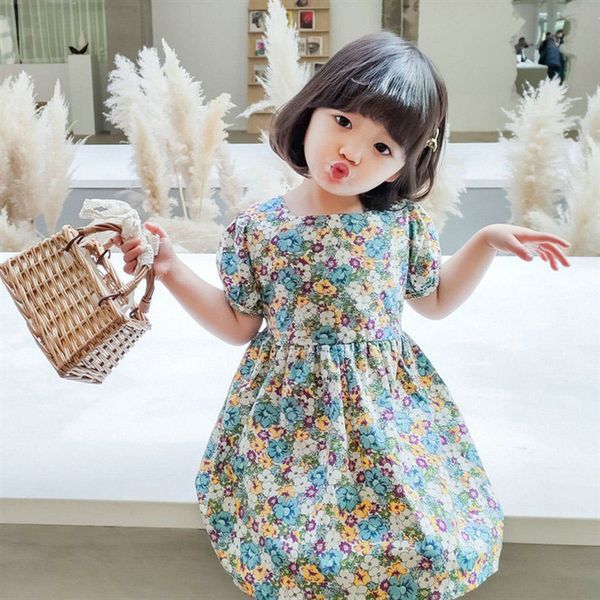 summer girls dress casual pastoral style floral cute dress baby kids childrens clothing for girl, Red;yellow
summer girls dress casual pastoral style floral cute dress baby kids childrens clothing for girl, Red;yellow