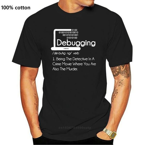 men's t-shirts debugging definition t shirt programmers coding gift funny birthday present for men plus size short sleeve o neck cotton, White;black
men's t-shirts debugging definition t shirt programmers coding gift funny birthday present for men plus size short sleeve o neck cotton, White;black