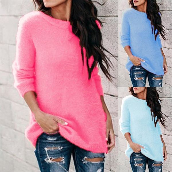 chic women autumn solid womens sweaters color o neck long sleeve knitwear plus size sweater pullovers knitting fashion clothing, White;black
chic women autumn solid womens sweaters color o neck long sleeve knitwear plus size sweater pullovers knitting fashion clothing, White;black