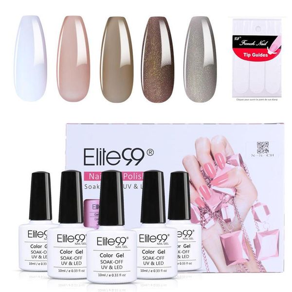 nail art kits elite99 10ml uv gel polish set 5pcs/lot gift box with french manicure stickers tools kit shiny glitter varnish
nail art kits elite99 10ml uv gel polish set 5pcs/lot gift box with french manicure stickers tools kit shiny glitter varnish