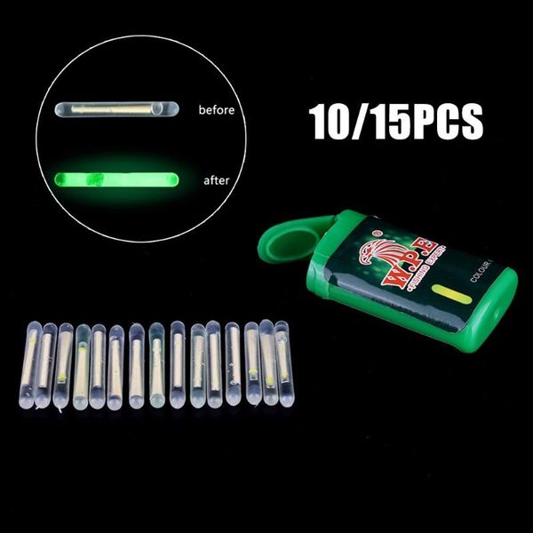 fishing accessories 10/15pc fluorescent durable light sticks glow night float rod tip lights dark stick
fishing accessories 10/15pc fluorescent durable light sticks glow night float rod tip lights dark stick