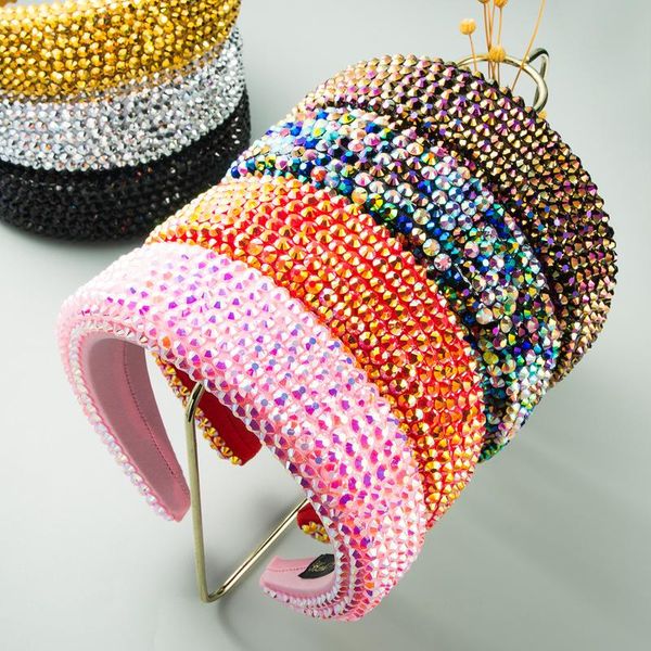 hair accessories baroque headband shining rhinestone hairband 4.5cm wide side warm striped thick sponge turban headwear
hair accessories baroque headband shining rhinestone hairband 4.5cm wide side warm striped thick sponge turban headwear